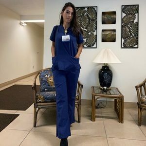 XS/S Nagy Blue Cherokee Scrubs (1 Pant + 2 tops)